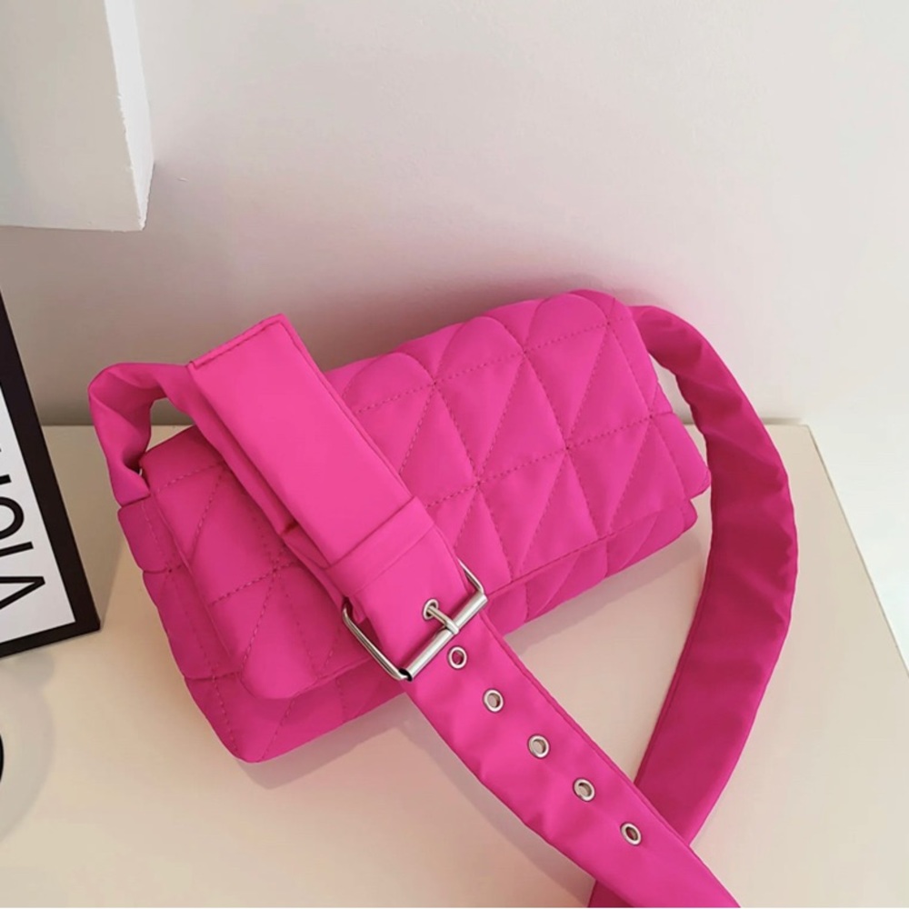 Hot Pink Crossbody Purse